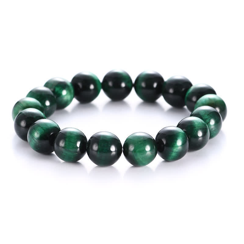 KarmaRipple's Authentic Green Tiger Eye Strength Bracelet p8