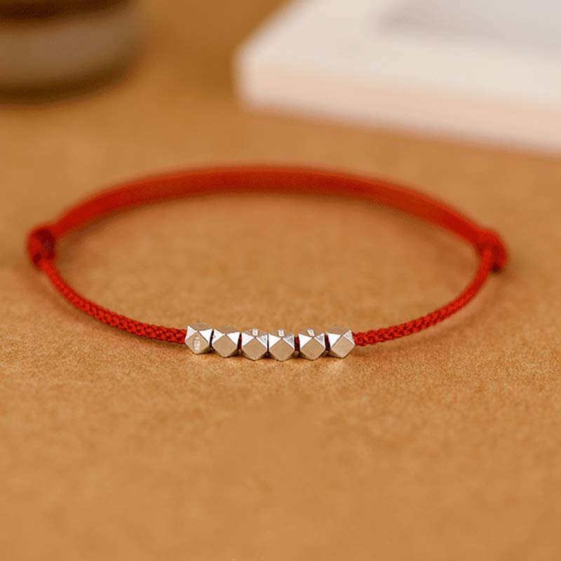 KarmaRipple's 925 Sterling Silver Red String Braid Bracelet Anklet p7