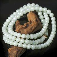 Bracelet Mala en jade 108 perles de KarmaRipple