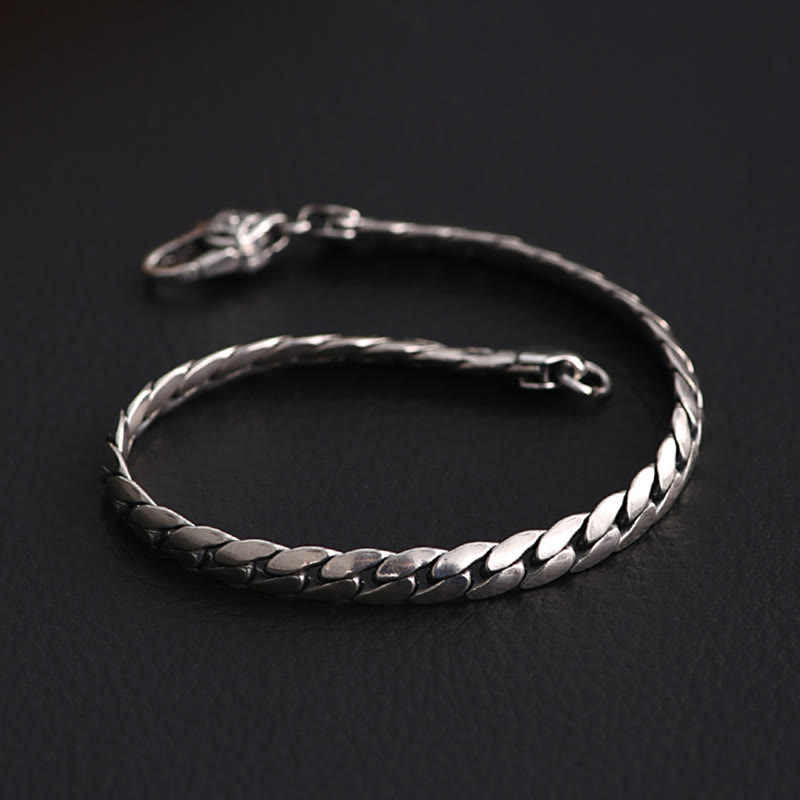 KarmaRipple's Double Dorje Vajra Strength Punk Bronze Chain Bracelet Pendant p4