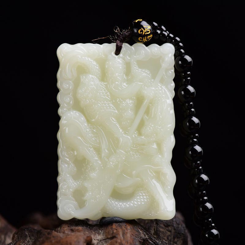 KarmaRipple's FengShui Lord Guan Protection Pendant Necklace ( p1