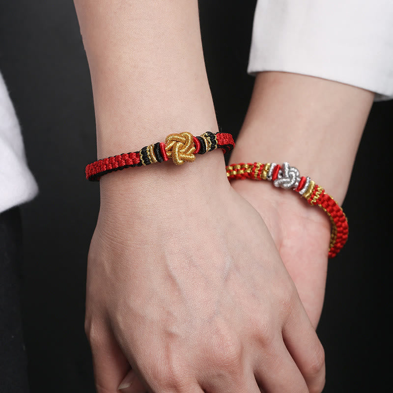 KarmaRipple's Colorful Rope True Love Weave Fortune Handmade Bracelet p6