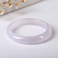 Bracelet de protection apaisant en jade violet authentique de KarmaRipple
