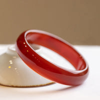 Bracelet de confiance authentique en agate rouge de KarmaRipple