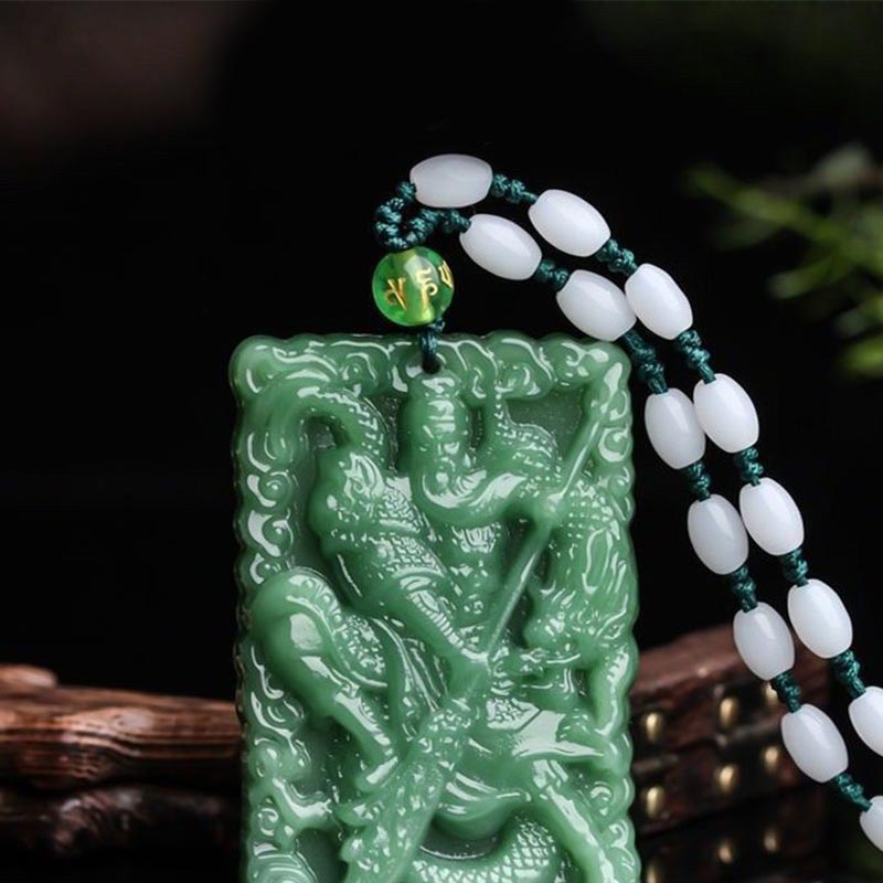 KarmaRipple's FengShui Lord Guan Protection Pendant Necklace ( p11