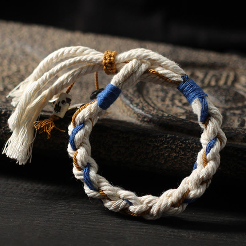 KarmaRipple's Tibet Zakiram Goddess of Wealth Thangka Handmade Fortune Bracelet p12