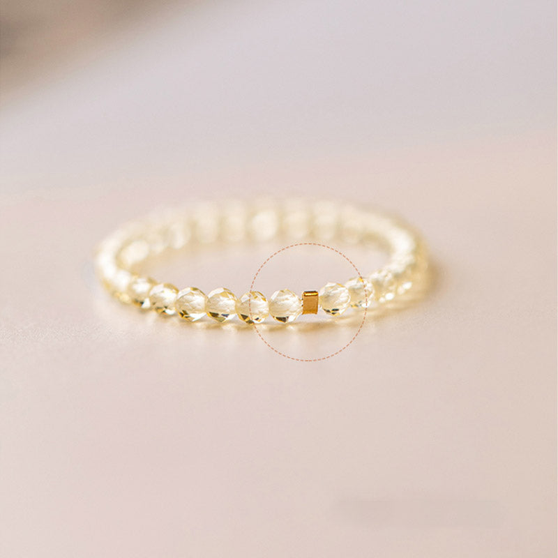 KarmaRipple's Authentic Citrine Happiness Prosperity Ring p13