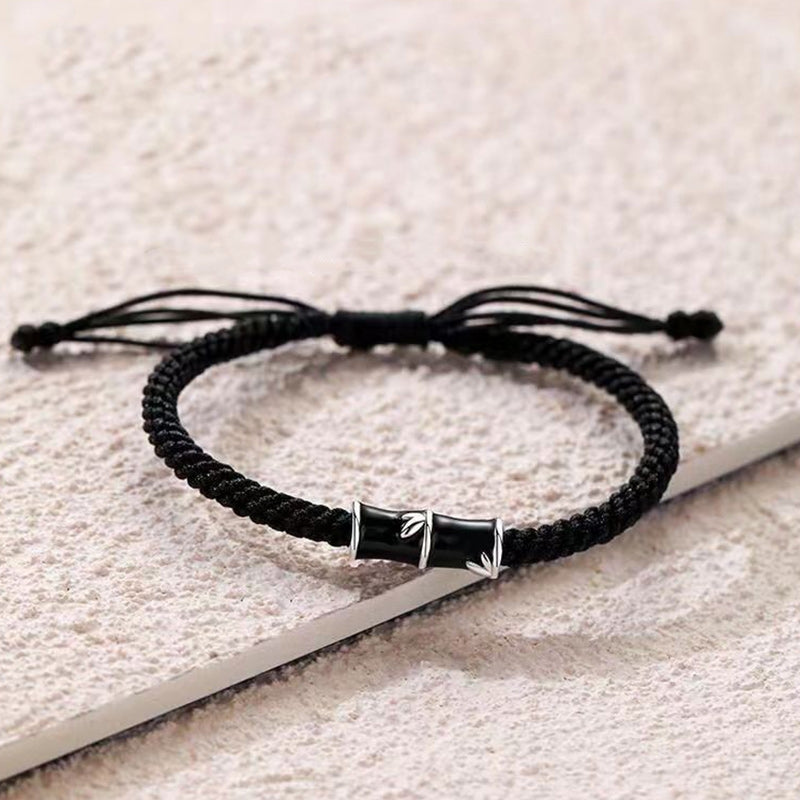 KarmaRipple's Bamboo Pattern Balancing Pair Rope Bracelet p2