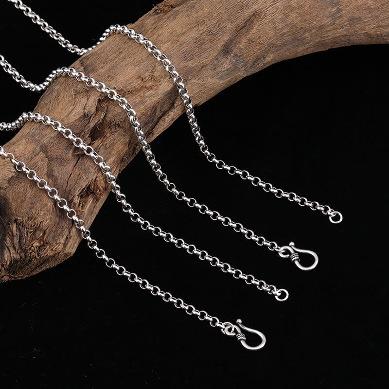 KarmaRipple's 925 Sterling Silver Zakiram Goddess of Wealth Dorje Vajra Spiritual Pendant Necklace p13