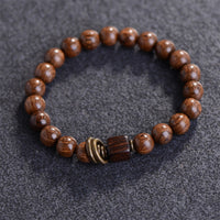 Bracelet spirituel en bois Phoebe Zhennan de KarmaRipple