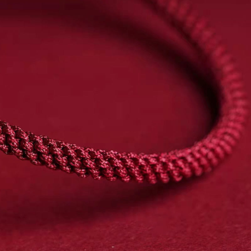 KarmaRipple's Authentic Cinnabar King Kong Weave Blessing String Bracelet p17