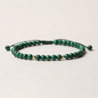Bracelet de protection et de calme en malachite authentique de KarmaRipple