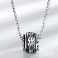 Collier pendentif rotatif PiXiu Fortune Wealth de KarmaRipple