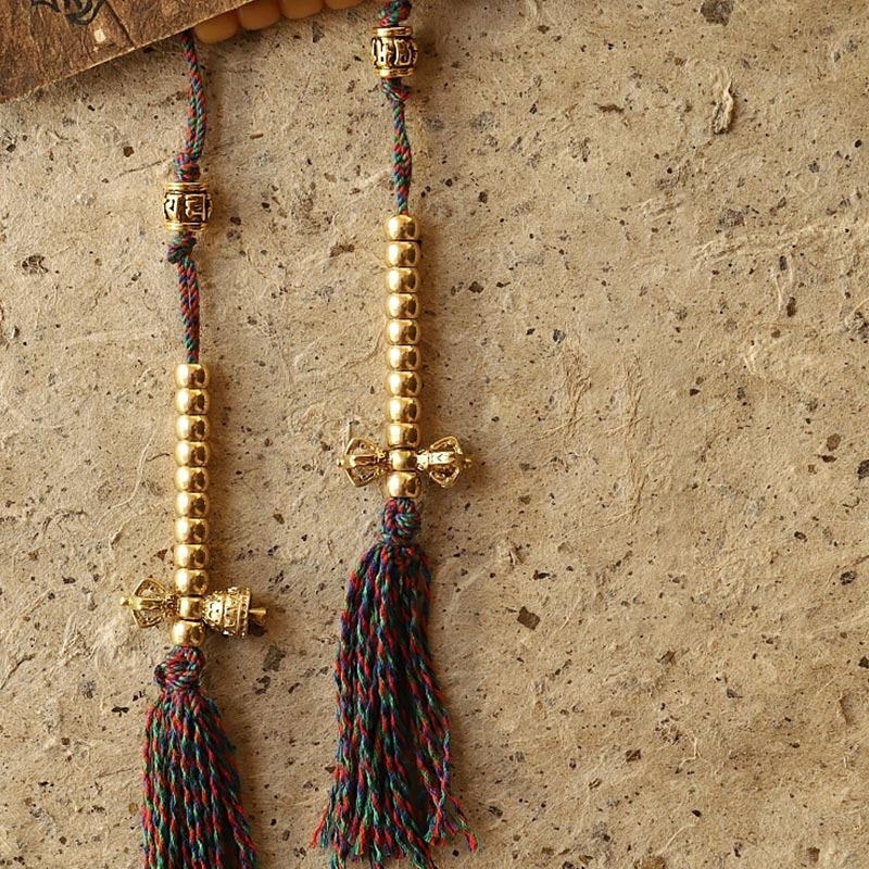 KarmaRipple's Tibet 108 Mala Beadwork Bodhi Seed Bagua Vajra Wealth Bracelet p9