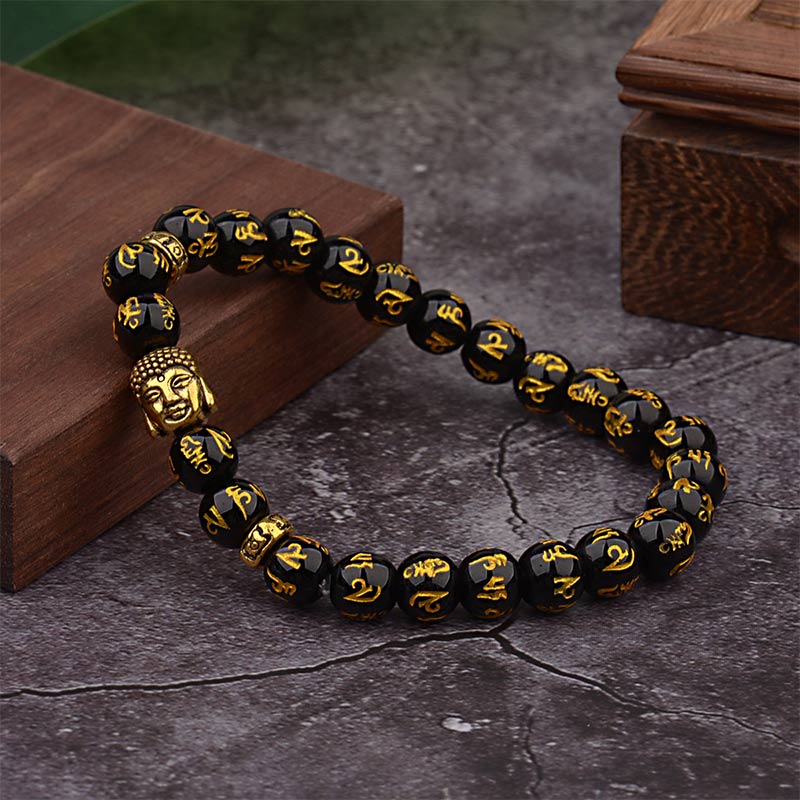KarmaRipple's Tibetan Buddha Mantra Amulet Bracelet p5