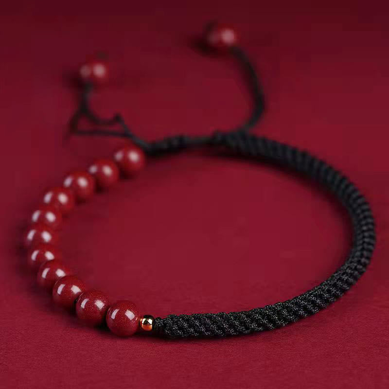 KarmaRipple's Authentic Cinnabar King Kong Weave Blessing String Bracelet p9