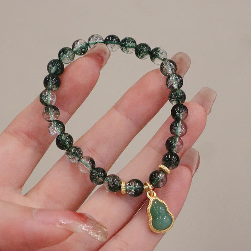 KarmaRipple's Authentic Green Phantom Confidence Gourd Buddha Talisman Bracelet p6