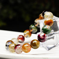 Bracelet d'amour authentique en pierres précieuses diverses de KarmaRipple
