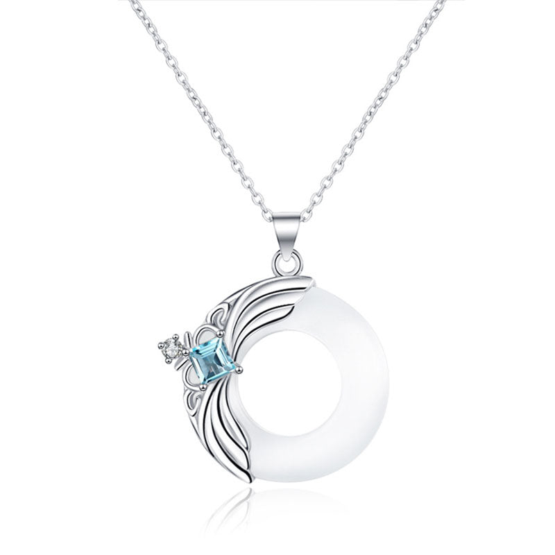 KarmaRipple's Love Wings Bronze Fortune Balancing Pendant Necklace p6