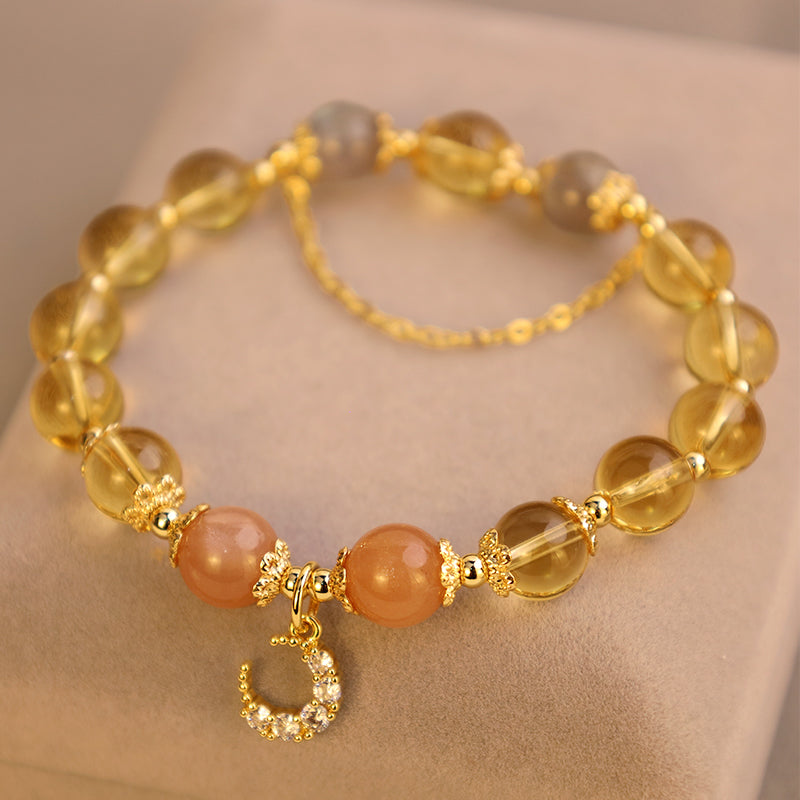 KarmaRipple's Blessed Moon Citrine Abundant Energy Bracelet p2