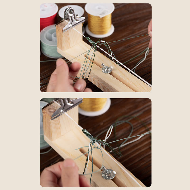 KarmaRipple's 925 Sterling Silver Bamboo Reincarnation Weave Fortune Protection String Bracelet p14