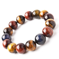 Bracelet de protection positive authentique en œil de tigre de KarmaRipple