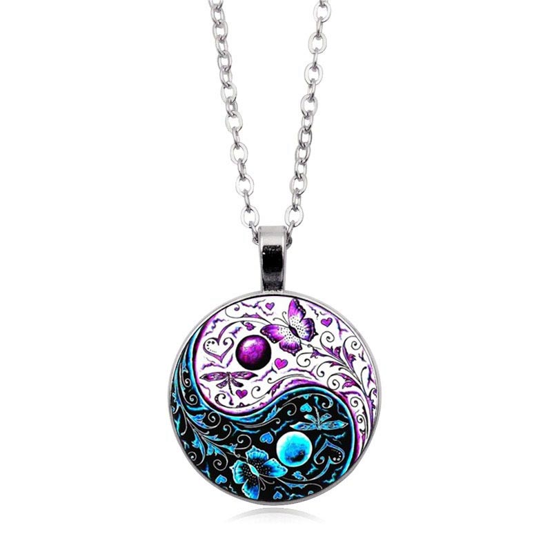 KarmaRipple's Yin Yang Chain Balance Pendant Necklace p12