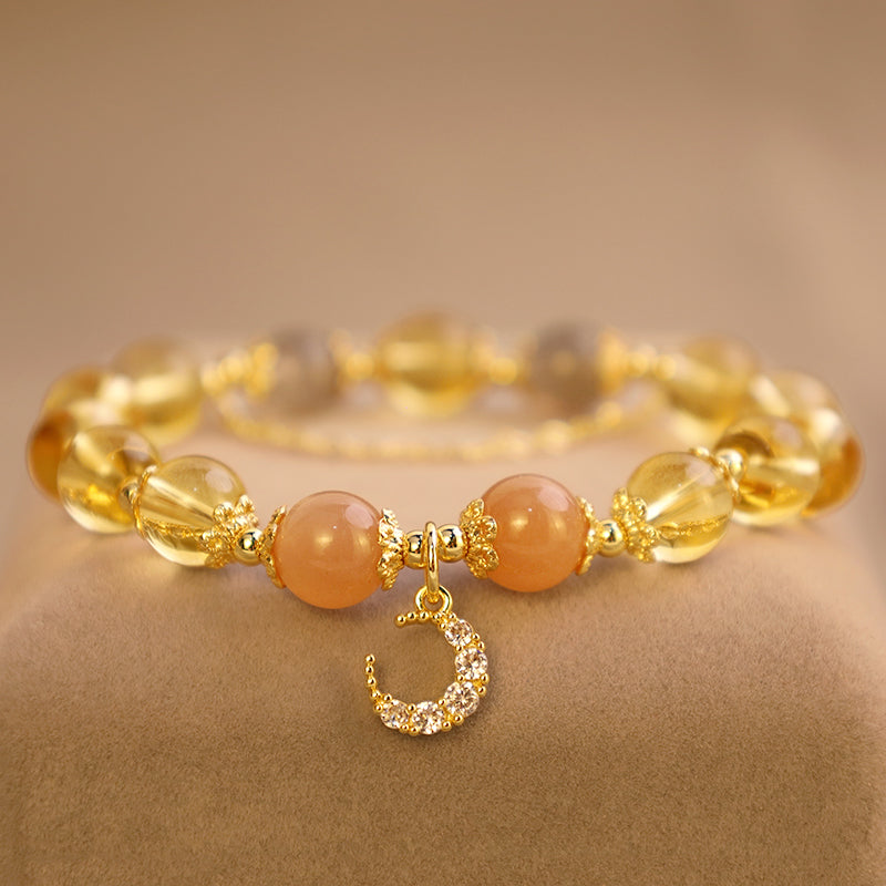 KarmaRipple's Blessed Moon Citrine Abundant Energy Bracelet p3