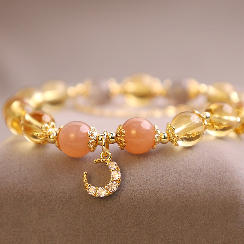 KarmaRipple's Blessed Moon Citrine Abundant Energy Bracelet p4