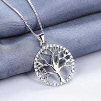 Collier avec pendentif en argent sterling 925 « L'Arbre de Vie » de KarmaRipple