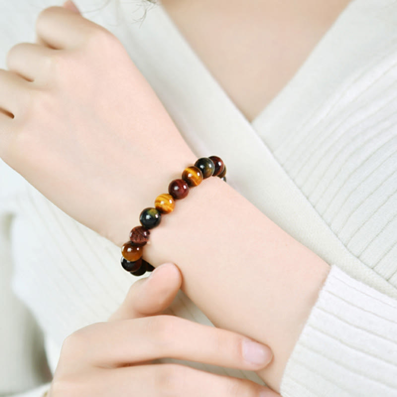 KarmaRipple's Authentic Tiger Eye Positive Protection Bracelet p13
