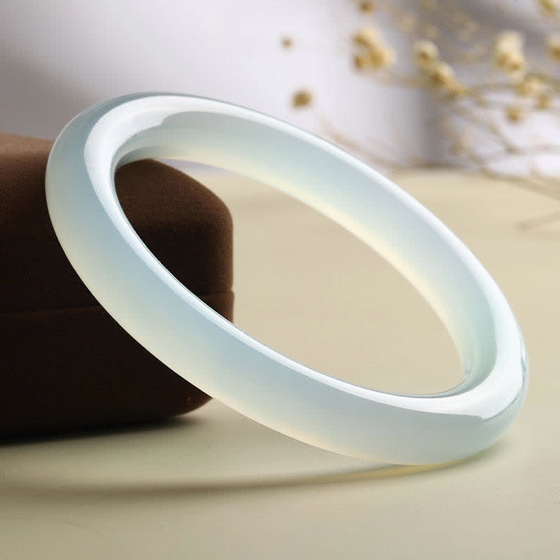 KarmaRipple's Authentic Aquamarine Blessing Serenity Bangle Bracelet p12