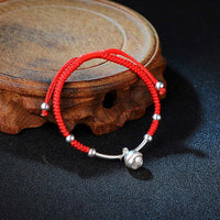 Bracelet Feng Shui Chanceux à Cordon Rouge de KarmaRipple
