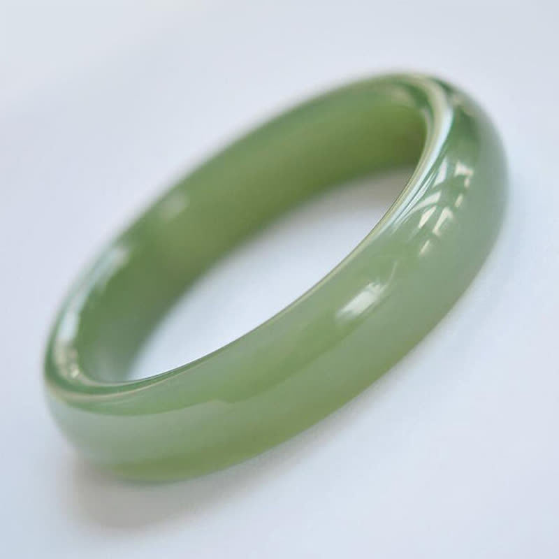 KarmaRipple's Jade Abundance Blessing Bangle Bracelet p6