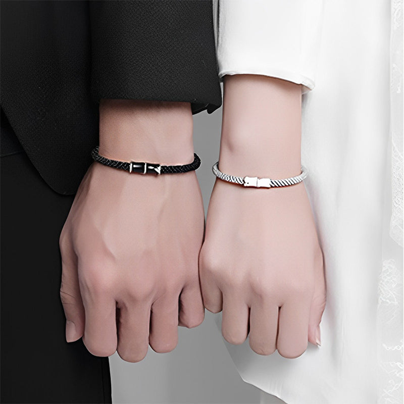 KarmaRipple's Bamboo Pattern Balancing Pair Rope Bracelet p7