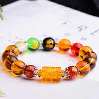 Bracelet de bonheur en citrine authentique de KarmaRipple