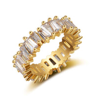 Bague de richesse en bronze à motif simple de KarmaRipple