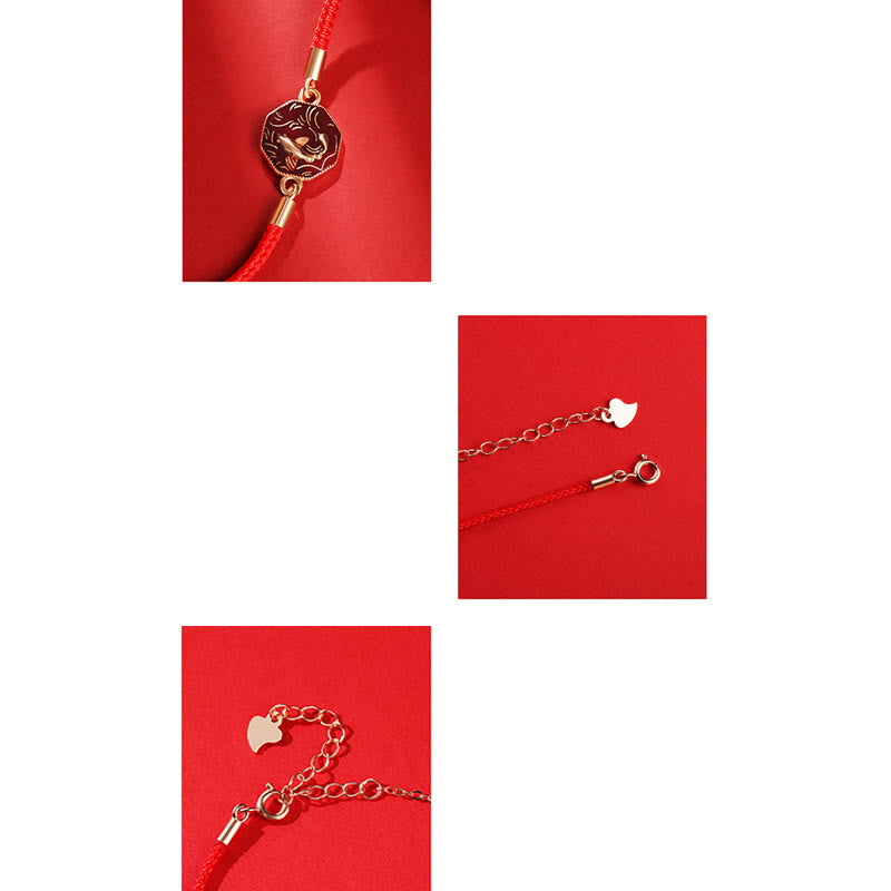 KarmaRipple's 925 Sterling Silver Fortune Koi Fish Color Change Wealth Handcrafted Woven Bracelet p12