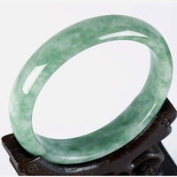 Bracelet jonc de prospérité en jade authentique de KarmaRipple 