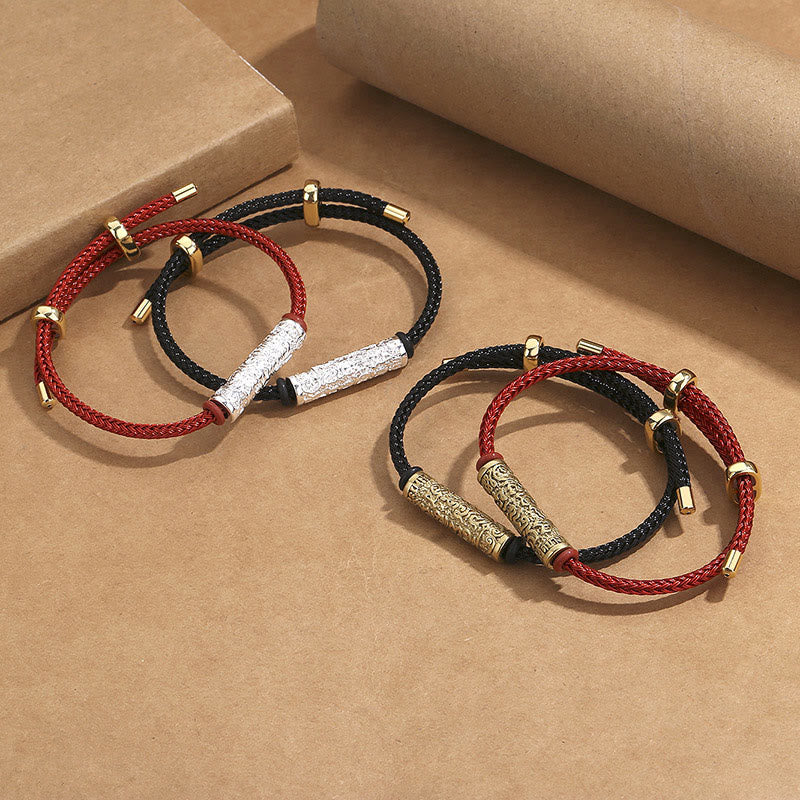 KarmaRipple's Tibet Handmade Tai Sui Rope Protection Strength Woven Bracelet p5