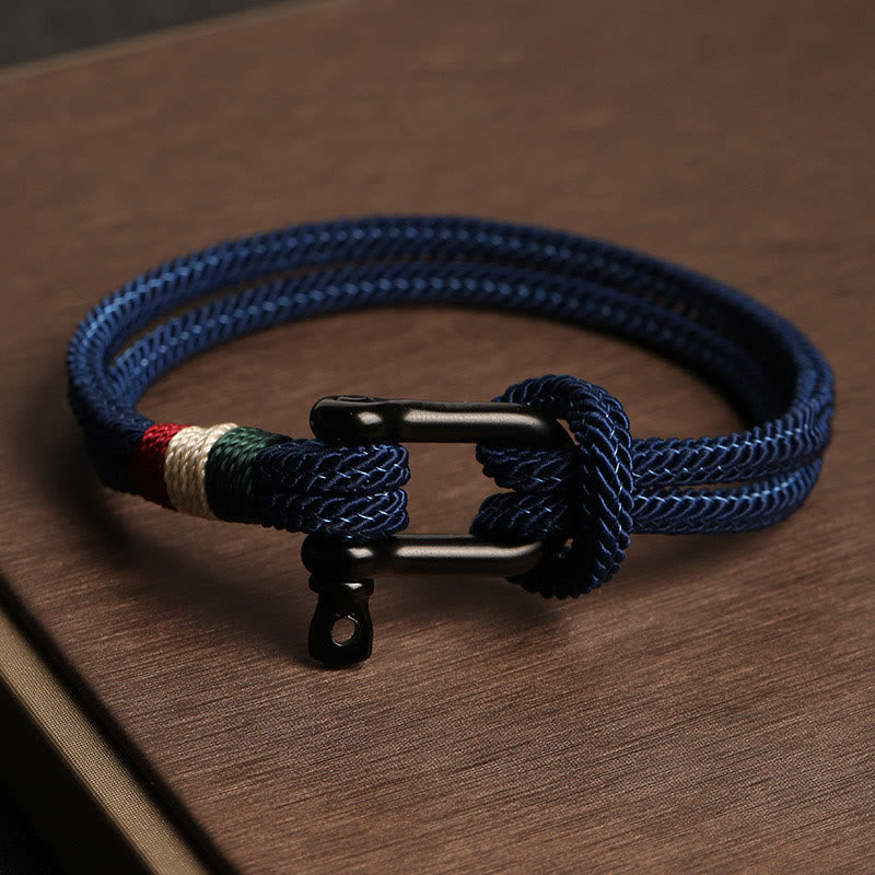 KarmaRipple's Simple Design Fortune Stainless Steel Buckle Bracelet p21