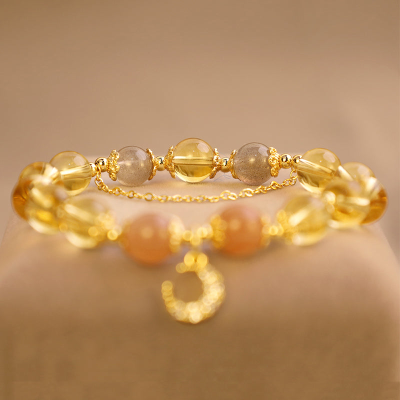 KarmaRipple's Blessed Moon Citrine Abundant Energy Bracelet p10