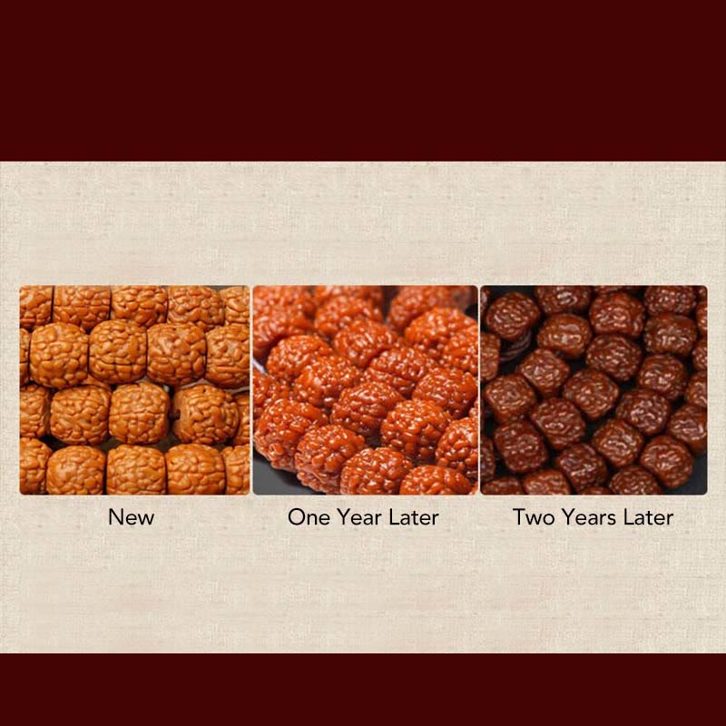 KarmaRipple's Tibet 108 Mala Beadwork Rudraksha Bodhi Seed Chinese Zodiac Natal Buddha Wealth Talisman Bracelet p10