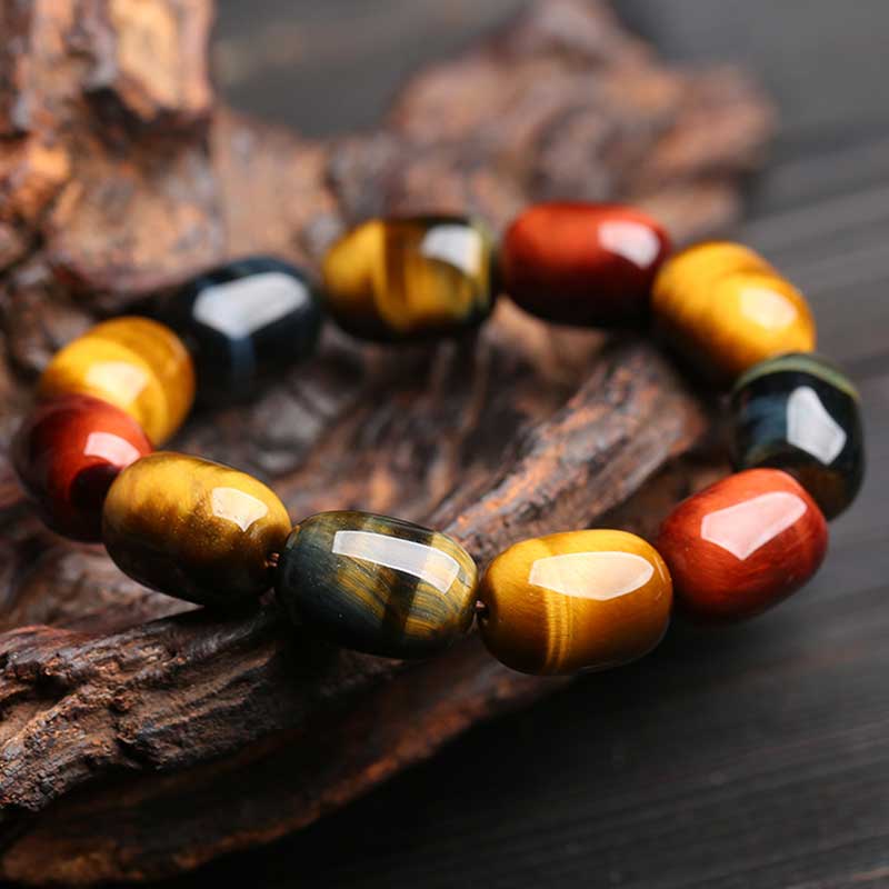 KarmaRipple's Authentic Tiger Eye Balancing Protection Bracelet p3