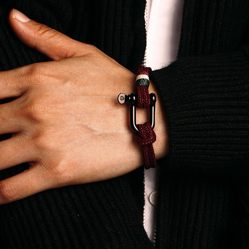 KarmaRipple's Simple Design Fortune Stainless Steel Buckle Bracelet p11