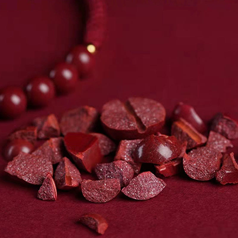 KarmaRipple's Authentic Cinnabar King Kong Weave Blessing String Bracelet p18