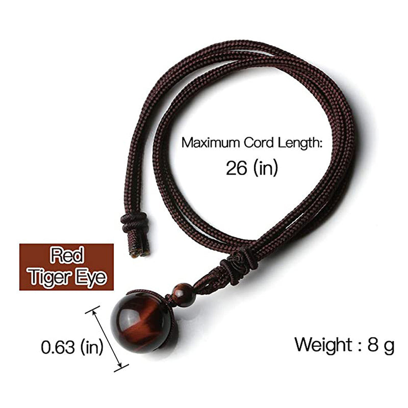 KarmaRipple's Tibetan Tiger's Eye Protection Pendant p7