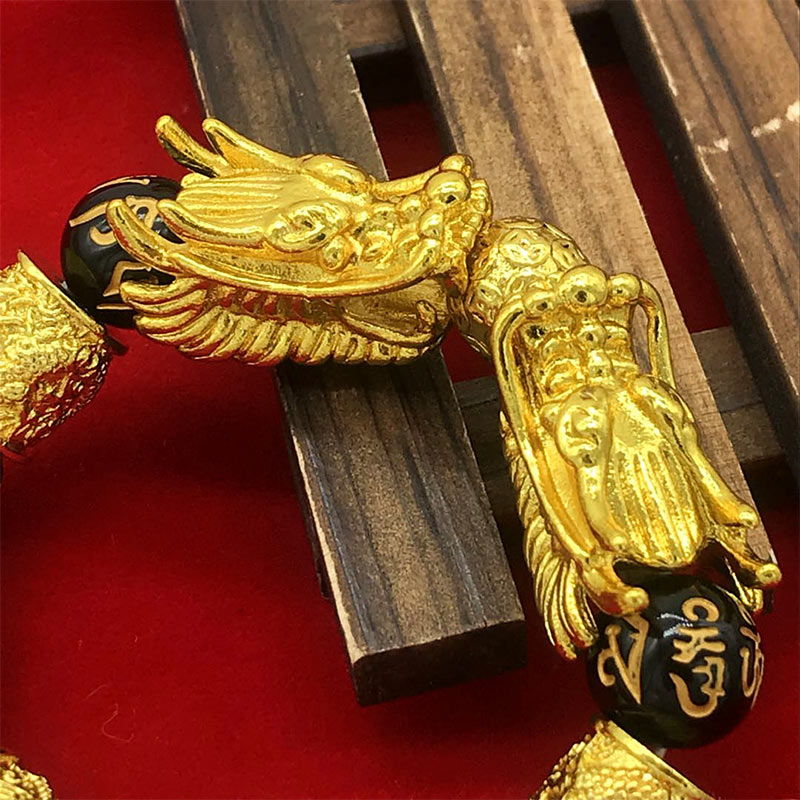 KarmaRipple's Double Dragon Wealth Protection Bracelet p9