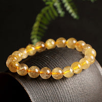 Bracelet de protection authentique en citrine de KarmaRipple