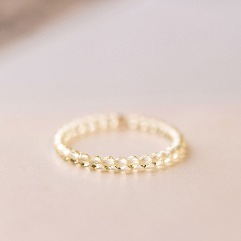 KarmaRipple's Authentic Citrine Happiness Prosperity Ring p10